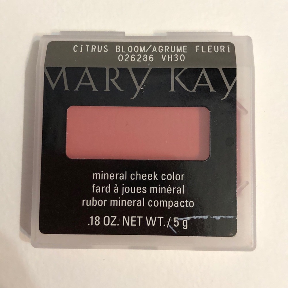 🧁 Citrus Bloom Mineral Check Pink Color Mary Kay